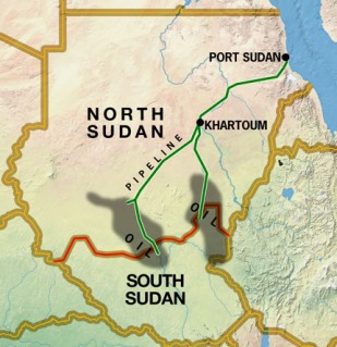 la proxima guerra sudan del sur petroleo oil eeuu usa china russia rusia mapa